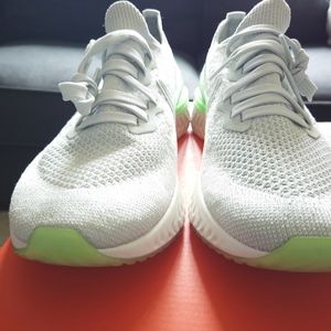 Wmns Epic React Flyknit 2 'Silver Lime'